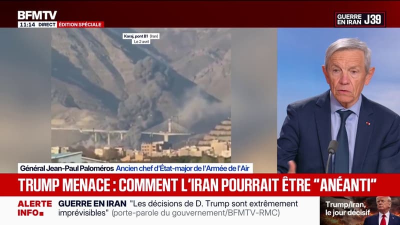 Guerre au Moyen-Orient: "Donald Trump se rend bien compte qu'il y aura un vainqueur et un vaincu", analyse le général Jean-Paul Paloméros