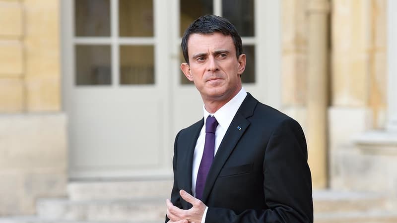 Le Premier mininstre Manuel Valls à Paris le 28 novembre.