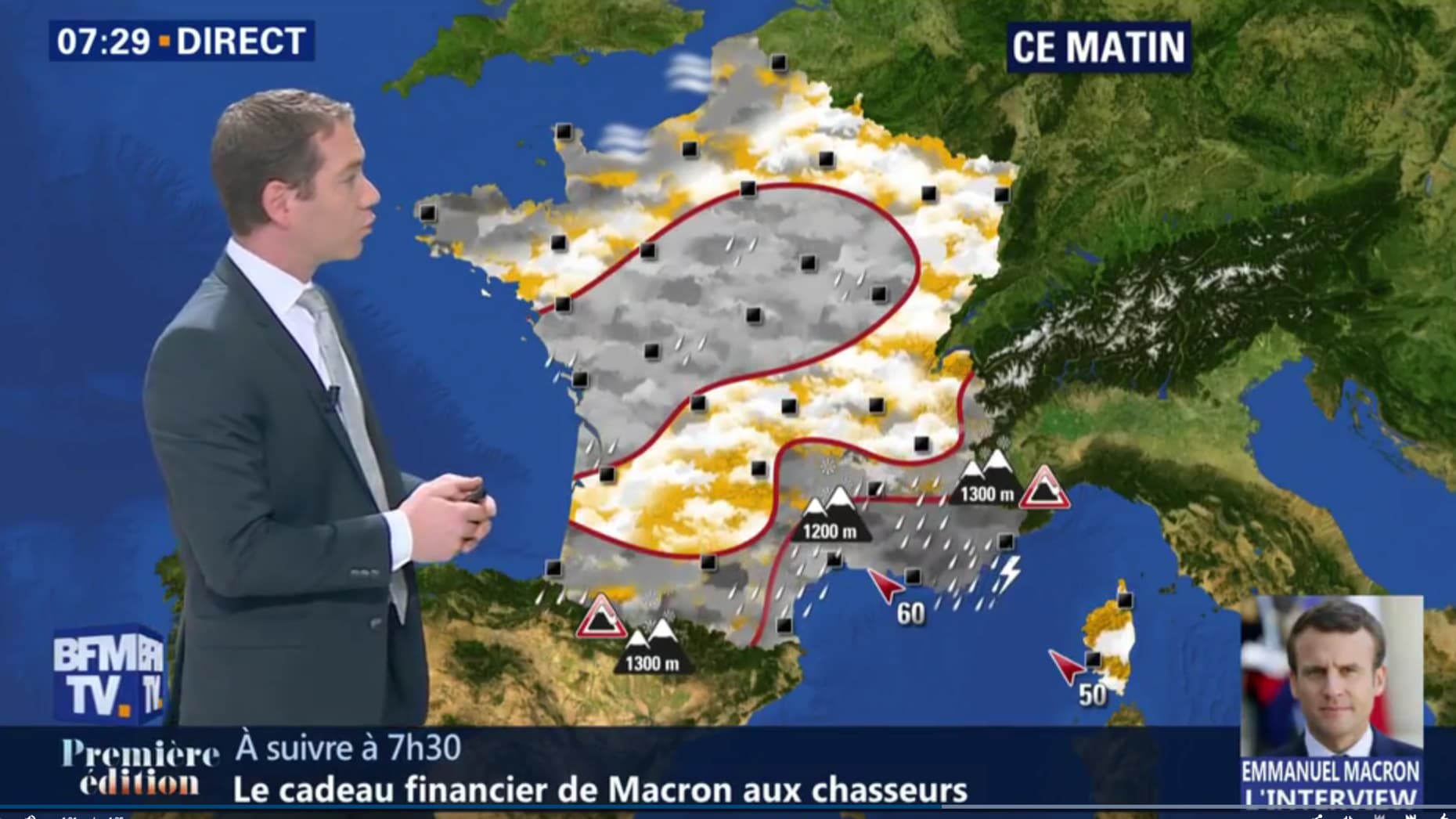 Météo du jeudi 12 avril 2018. Météo du jeudi 12 avril 2018.