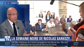 Semaine difficile pour Nicolas Sarkozy: "Ce ne sont pas les attaques qui vont le faire reculer", Éric Ciotti