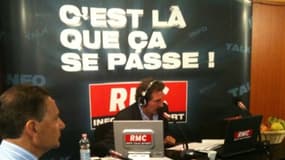 Jean-Jacques Bourdin à Avignon avec Eric Besson