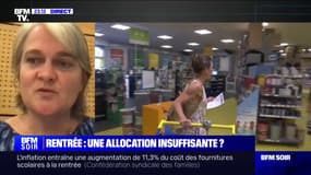 Allocation de rentrée scolaire: "On salue la hausse mais elle n'est pas à hauteur de l'inflation", pour Ghislaine Morvan-Dubois (administratrice et trésorière de la FCPE)