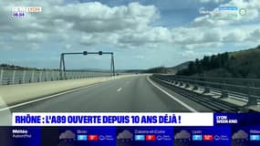 Rhône: l'autoroute 89 fête ses dix ans en 2023