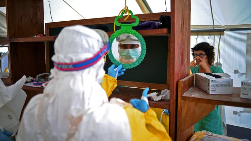 Un centre de MSF en Sierra Leone.