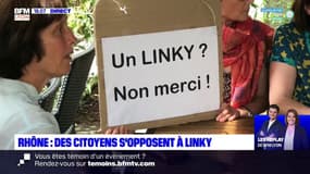Rhône : des citoyens s'opposent à Linky