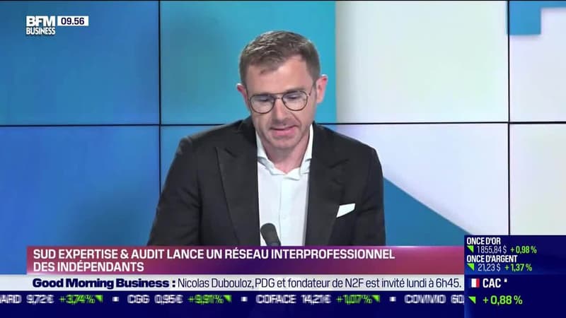 Christophe Fonteneau (Sud Expertise & Audit) : Sud Expertise & Audit lance un réseau interprofessionnel des indépendants - 04/03