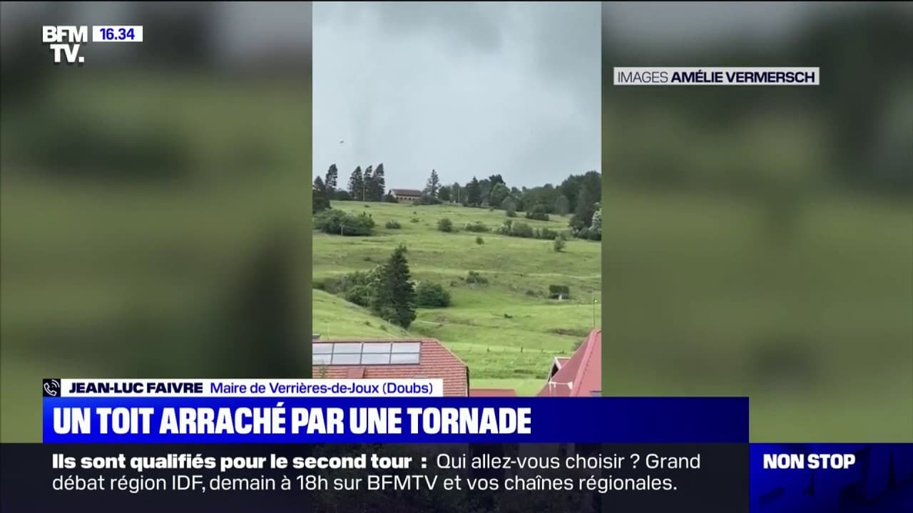 Tornade dans le Doubs: \