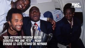 PSG : "Des victoires peuvent aussi débuter par une fête" déclare Noah sur le côté fêtard de Neymar