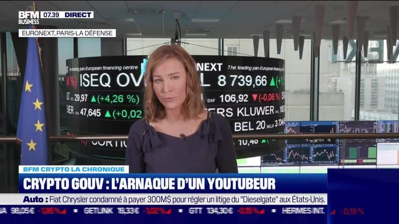 BFM Crypto : Crypto Gouv, l'arnaque d'un youtubeur - 02/08