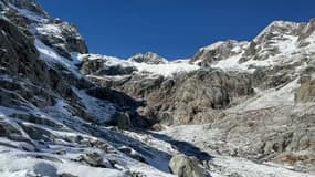 Le glacier Blanc a enregistré un record de fonte en 2022.