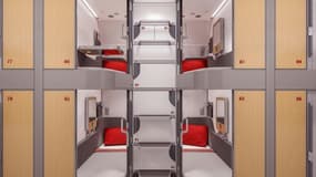 Nouveau train couchettes d'ÖBB