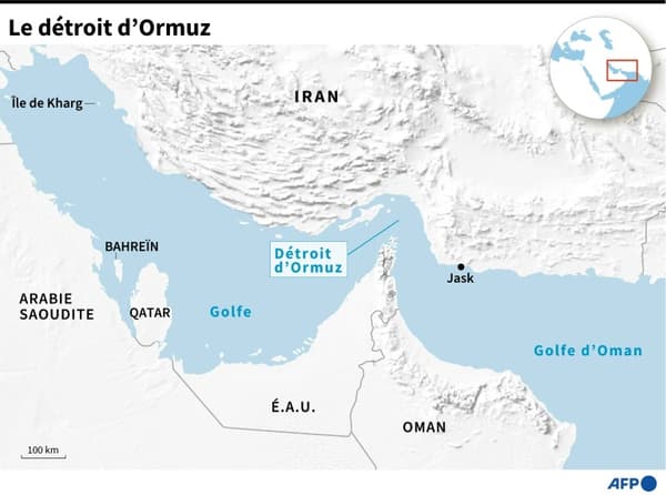 Le détroit d'Ormuz