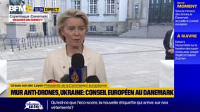 Drones: l'UE ne laissera pas la Russie semer la "division" et "l'angoisse", prévient Ursula Von der Leyen
