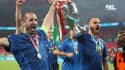 Italie : l'arrivée des champions d'Europe acclamés à leur hôtel romain