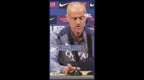PSG : Luis Enrique fait mine de s'enfuir... après une question sur l'affaire Hakimi