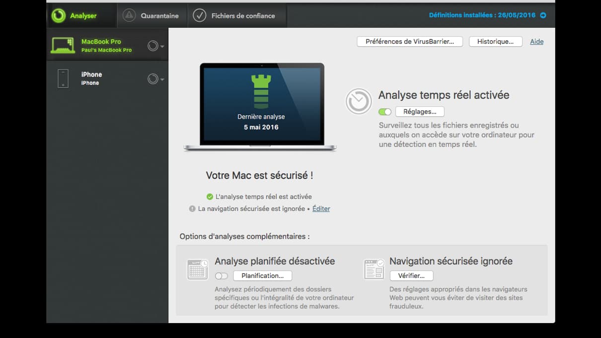 Antivirus pour Mac - Intego