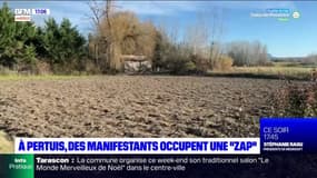 Pertuis : des manifestants contre l'extension d'une zone commerciale