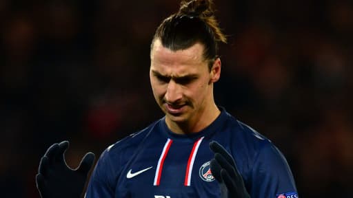 Zlatan Ibrahimovic a inscrit le premier but parisien face à Brest à la 55e minute.