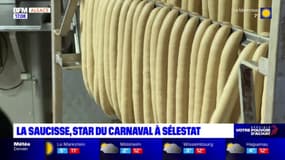 Carnaval à Sélestat: la saucisse, star depuis 1974