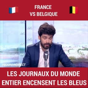 France-Belgique: les journaux du monde entier encensent les Bleus