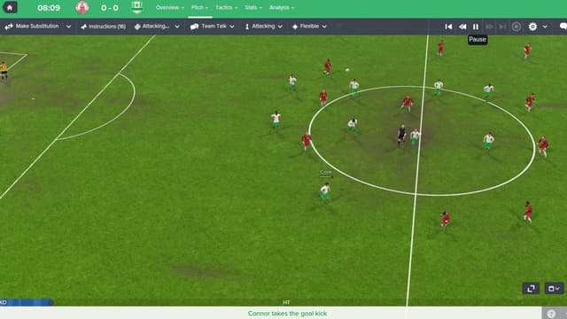 Capture d'écran de Football Manager 2016
