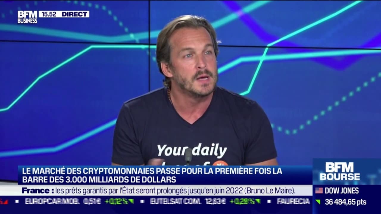 Le marché des cryptomonnaies passe pour la première fois la barre des 3.000  milliards de dollars
