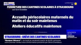 Strasbourg: grève des cantines scolaires