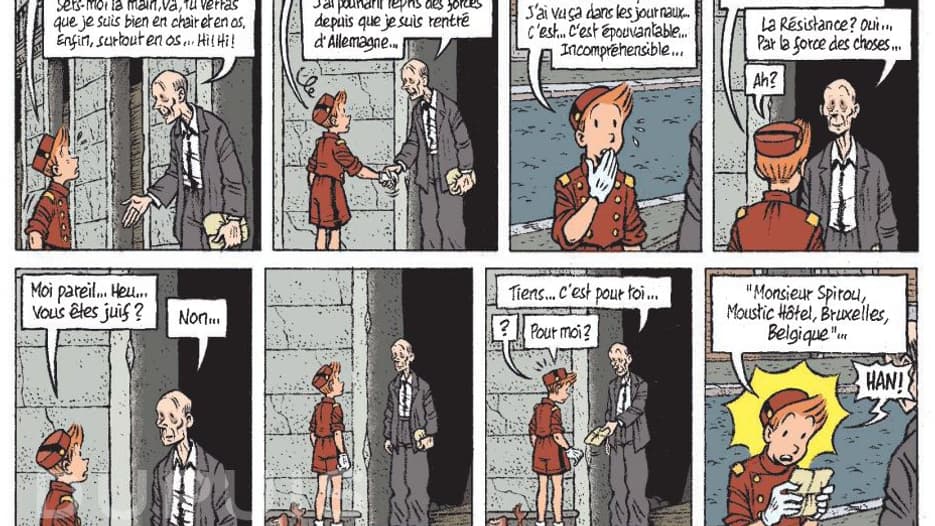 Un extrait de "Spirou, l'espoir malgré tout" 4 d'Emile Bravo