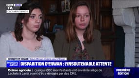 "Tu nous manques": les sœurs d'Erwan, disparu depuis 12 jours dans les Deux-Sèvres, témoignent sur BFMTV