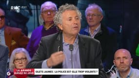 #ViolencesPolicières - "Les policiers ont besoin d'armes pour réprimer, avec la violence légale de l'État, les violents illégaux !" @GWGoldnadel #GGRMC 