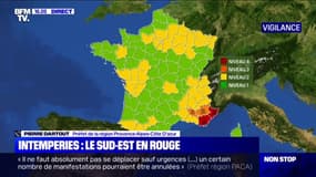 Préfet de PACA: "Les secteurs nécessitant le plus de vigilance sont l'est du Var et l'ouest des Alpes-Maritimes"
