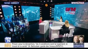 Plan prison: Nicole Belloubet assure que les trois conditions pour la réinsertion sont "le logement, le travail et la santé"