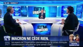 Emmanuel Macron sur TF1: le président de la République ne cède à rien (2/2)