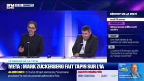 Meta : Mark Zuckerberg fait tapis sur l'IA - 29/01