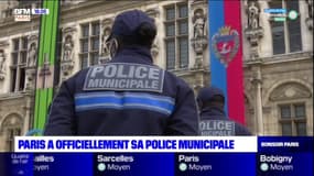 Paris: la police municipale a pris officiellement ses fonctions ce mardi 