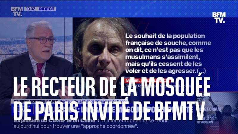 Plainte contre Michel Houellebecq: le recteur de la Grande Mosquée de Paris invité de BFMTV