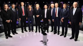 Les onze candidats à l'élection présidentielle avant le Grand débat