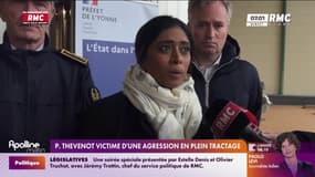 La porte-parole du gouvernement Prisca Thevenot a été victime d'une agression en plein tractage