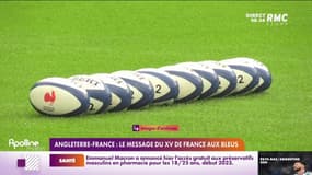 Angleterre-France: le message du XV de France aux Bleus 