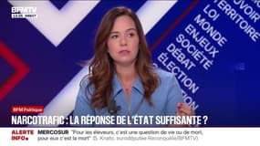 Lutte contre le narcotrafic: Sarah Knafo, eurodéputée "Reconquête", estime que l'action de l'État "va dans le bon sens" mais "n'est pas suffisante"