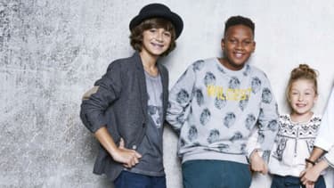 Kids United, a l'époque avec Carla, qui a depuis quitté le groupe