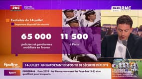 Le dispositif de sécurité du 14-Juillet