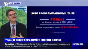 Le budget de l'armée française va augmenter de 3 à 4 milliards d'euros par an jusqu'en 2030