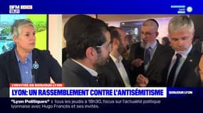 Lyon: la lutte contre l'antisémitisme "n'est pas antinomique avec un soutien au peuple civil de Gaza" pour la députée Anne Brugnera