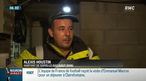 Dans le Bas-Rhin, la maison d'Alexis est inondée: "Ca fait mal au coeur"