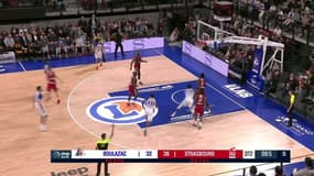 Résumé : Boulazac - Strasbourg (62-79) – Jeep Elite
