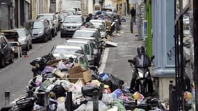 Image d'illustration des poubelles à Marseille en 2010