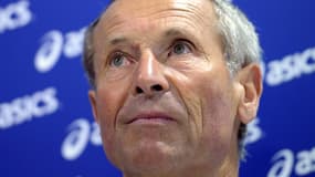 Pierre Carraz, l'entraîneur de Christophe Lemaitre