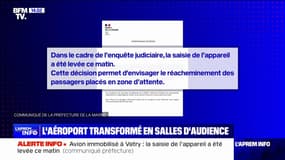 Avion immobilisé à Vatry: la saisie de l'appareil a été levée