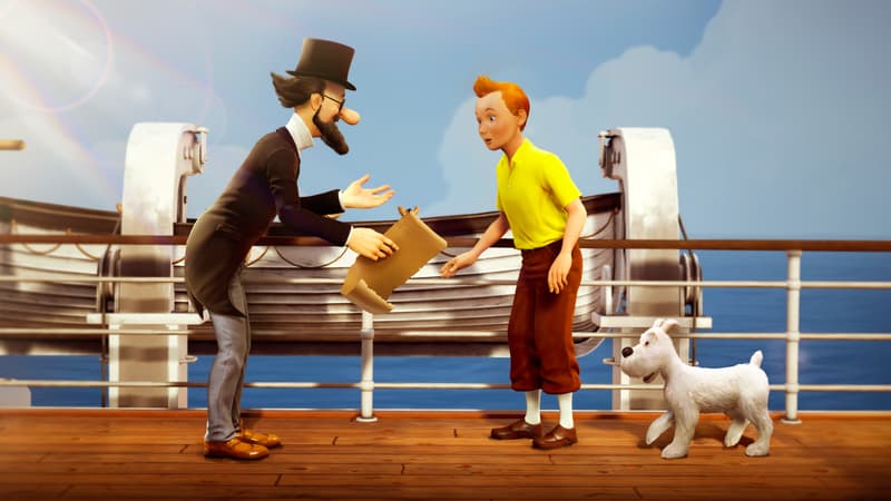 Capture du jeu Tintin reporter : Les Cigares du Pharaon